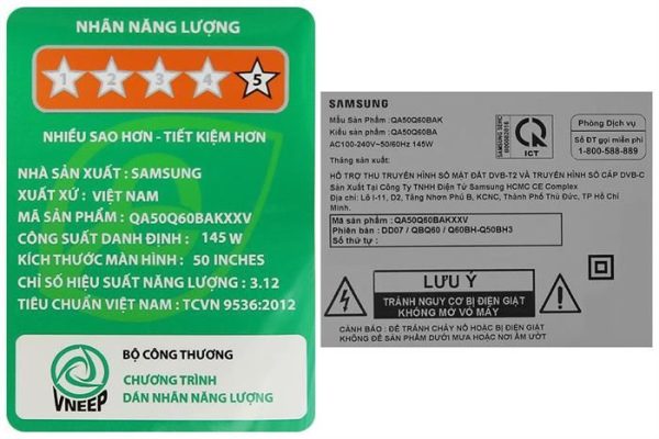 Smart Tivi QLED Samsung 4K 50 inch QA50Q60B