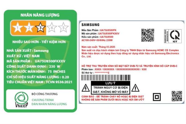 Smart Tivi Crystal UHD Samsung 4K 75 inch UA75U8500F