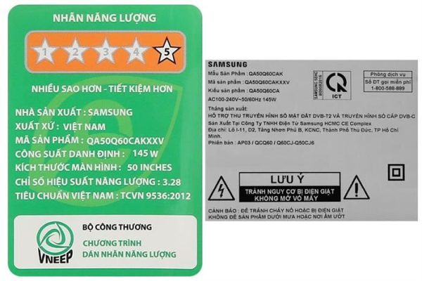 Smart Tivi QLED Samsung 4K 50 inch QA50Q60C