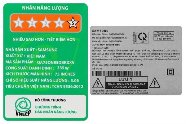 Smart Tivi Neo QLED Samsung AI 4K 75 inch QA75QN85D