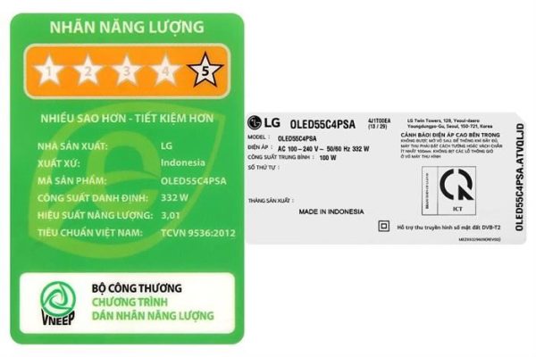 Smart Tivi OLED LG AI 4K 55 inch 55C4PSA