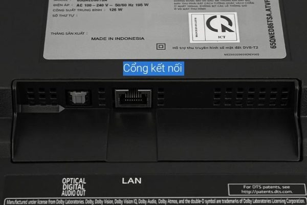 Smart Tivi QNED LG AI 4K 65 inch 65QNED86TSA